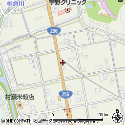 岐阜県山県市東深瀬539周辺の地図