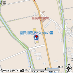 奥びわ湖　水の駅店周辺の地図