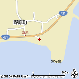 島根県松江市野原町64周辺の地図