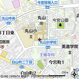 飯田市　丸山児童センター第２周辺の地図