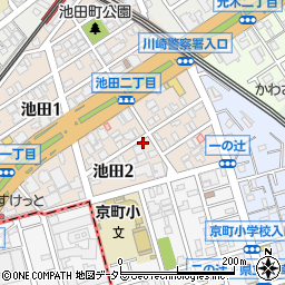 クレッシェンド田代周辺の地図