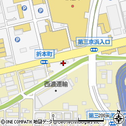 吉田家港北インターチェンジ店周辺の地図