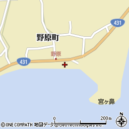 島根県松江市野原町115周辺の地図