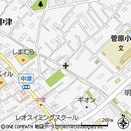 神奈川県愛甲郡愛川町中津1173周辺の地図