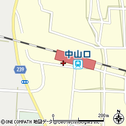 田中簡易郵便局周辺の地図
