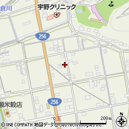 岐阜県山県市東深瀬241周辺の地図