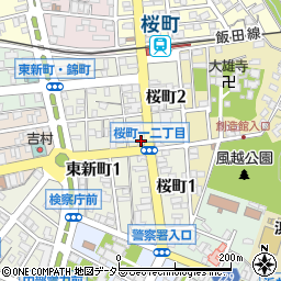 ＬＥＴ‘Ｓ倶楽部桜町周辺の地図