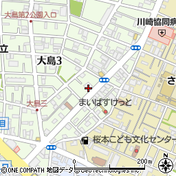 島田電設工業株式会社周辺の地図