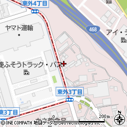 神奈川県厚木市上依知675周辺の地図