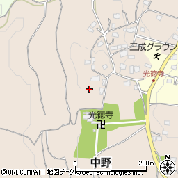 千葉県市原市中野113周辺の地図