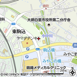 マツモトキヨシ大網白里店周辺の地図