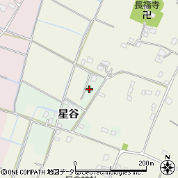 千葉県大網白里市星谷266周辺の地図