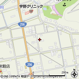 岐阜県山県市東深瀬242周辺の地図
