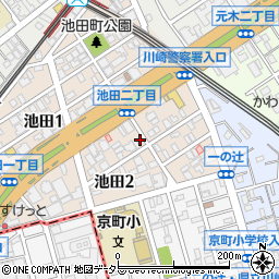 こばやし薬局　池田店周辺の地図
