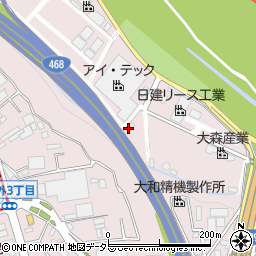 神奈川県厚木市上依知2906周辺の地図