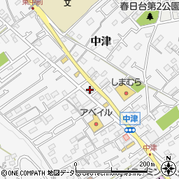 神奈川県愛甲郡愛川町中津154周辺の地図