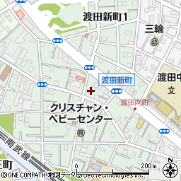 有限会社渡田宮代　新町店周辺の地図