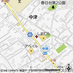 神奈川県愛甲郡愛川町中津199-1周辺の地図