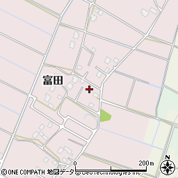 千葉県大網白里市富田1160-1周辺の地図
