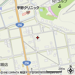 岐阜県山県市東深瀬243周辺の地図