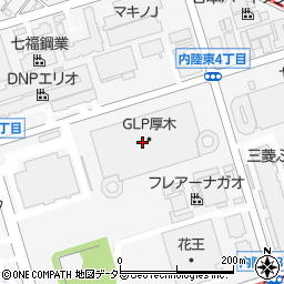 株式会社バンテックセントラル　厚木物流センター業務係周辺の地図