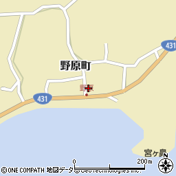 島根県松江市野原町132周辺の地図