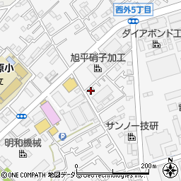 神奈川県愛甲郡愛川町中津1010-7周辺の地図