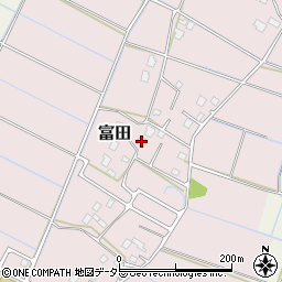千葉県大網白里市富田1162周辺の地図