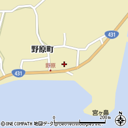 島根県松江市野原町114周辺の地図