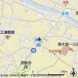 長野県下伊那郡喬木村805周辺の地図