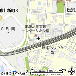 株式会社渡辺製作所　塩浜工場周辺の地図