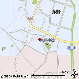 京都府舞鶴市赤野331-2周辺の地図