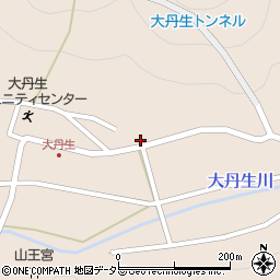 京都府舞鶴市大丹生周辺の地図