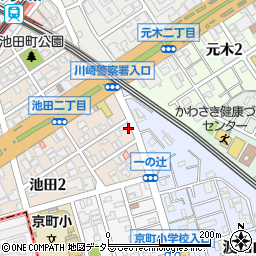 澤入コーポ周辺の地図