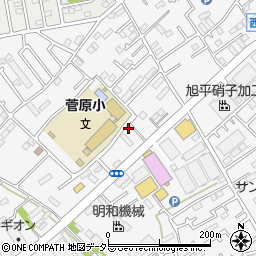 神奈川県愛甲郡愛川町中津1101-1周辺の地図