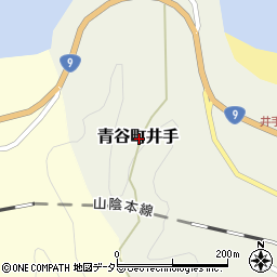 鳥取県鳥取市青谷町井手周辺の地図