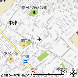 神奈川県愛甲郡愛川町中津1180周辺の地図