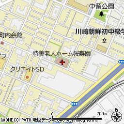 特別養護老人ホーム桜寿園周辺の地図