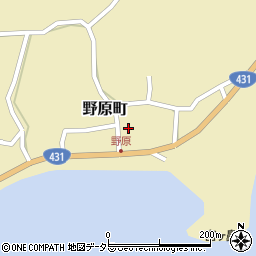 島根県松江市野原町134周辺の地図