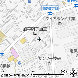 神奈川県愛甲郡愛川町中津1010-6周辺の地図