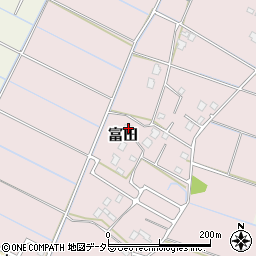 千葉県大網白里市富田1165周辺の地図