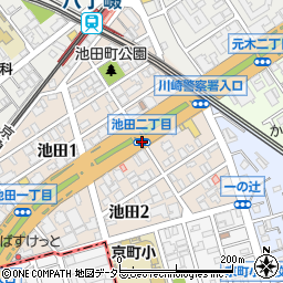 池田町周辺の地図