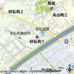〒395-0062 長野県飯田市砂払町の地図