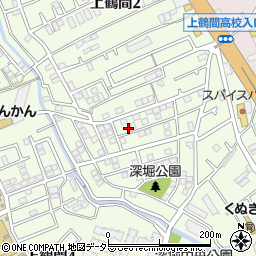 神奈川県相模原市南区上鶴間3丁目8-9周辺の地図