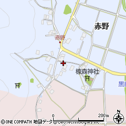京都府舞鶴市赤野342-2周辺の地図