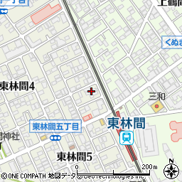 株式会社まるやまサロン・東林間周辺の地図