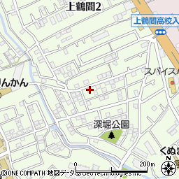 神奈川県相模原市南区上鶴間3丁目8-14周辺の地図