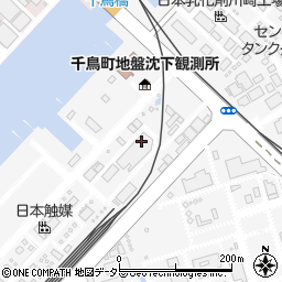 株式会社日本触媒　川崎製造所千鳥工場　総務部周辺の地図