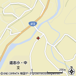 山梨県南都留郡道志村7636周辺の地図