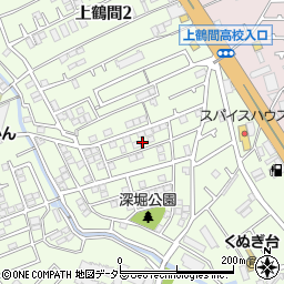 神奈川県相模原市南区上鶴間3丁目8-6周辺の地図